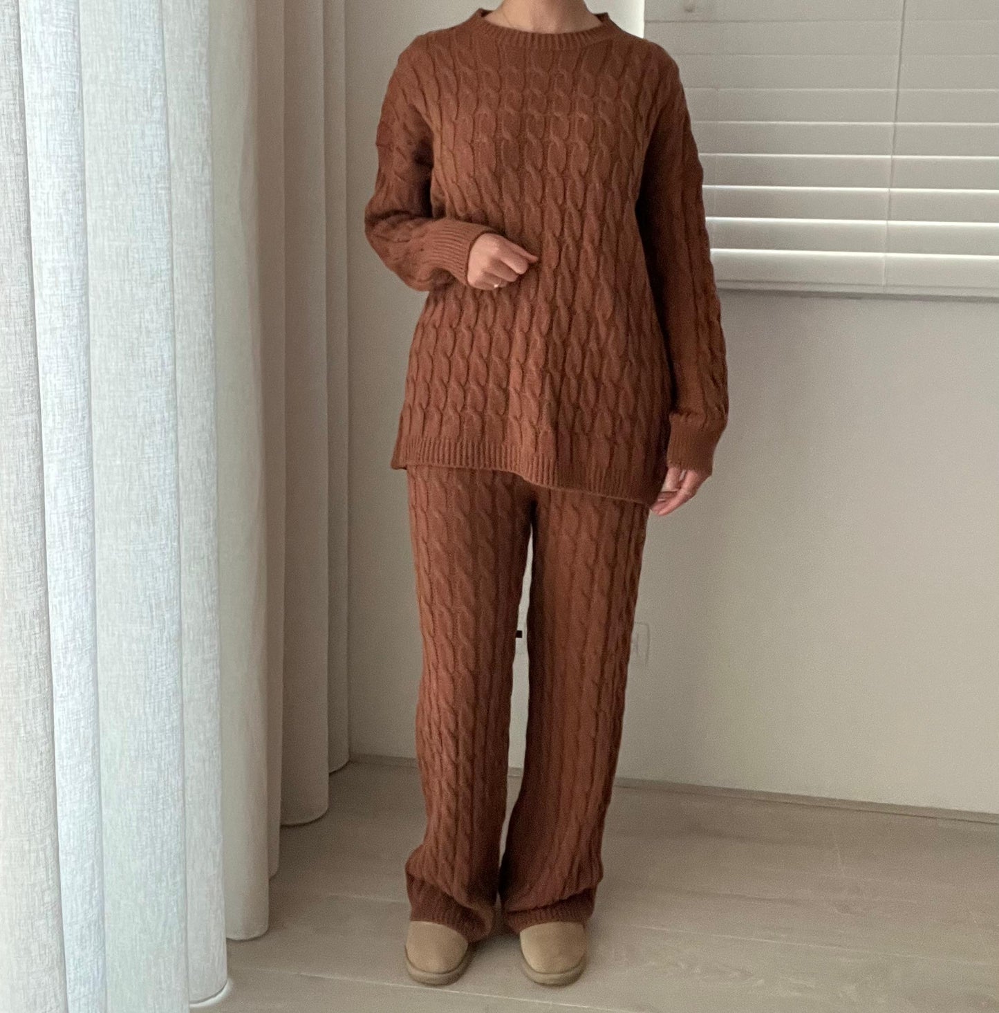 Patterned Twinset